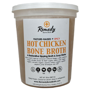 Hot Chicken Bone Broth (Spicy)