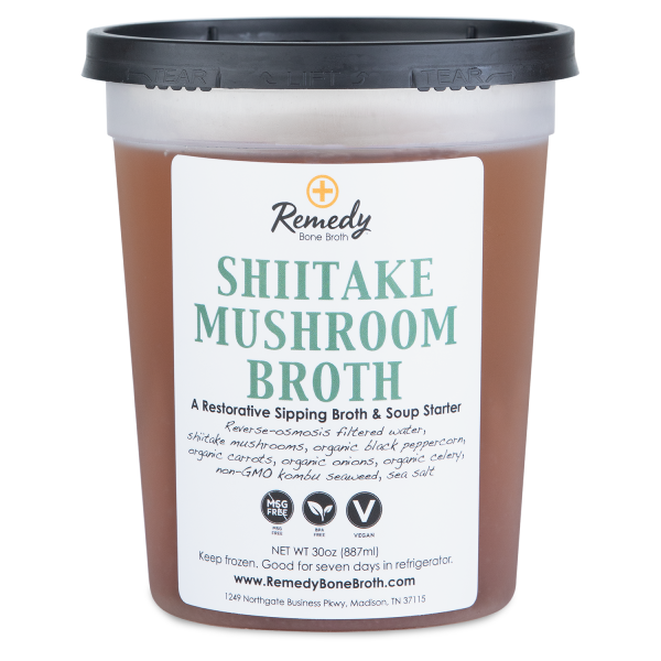 Vegan Shiitake Mushroom Broth